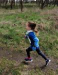 Mit ihren 5 Jahren ist Lotta Siebert das jüngste und neueste Bode-Runners-Mitglied.