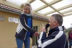Petra Becker kann es gar nicht glauben: Über die Zehn-Kilometer-Distanz holte sie den ersten Platz in der W50! Petra Becker kann es gar nicht glauben: Über die Zehn-Kilometer-Distanz holte sie den ersten Platz in der W50!