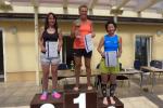 Beim vierten S&uuml;ppling-Cross-Lauf in Demker schaffte es Sabine B&ouml;rner &uuml;ber die Zehn-Kilometer-Distanz in der Gesamtwertung der Frauen auf den dritten Platz.