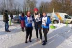 Gl&uuml;cklich und verletzungsfrei waren am Ende alle im Ziel: Sabine B&ouml;rner, Paulina Schneider und Nicole Zaschke (v.l.).