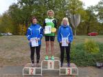 &Uuml;ber die lange Distanz der M&auml;nner mit 10,3 Kilometern gingen nur neun Frauen an den Start. Sabine B&ouml;rner und Petra Becker von der Gaensefurther Sportbewegung konnten dort den zweiten und dritten Platz in der Gesamtwertung erlaufen.