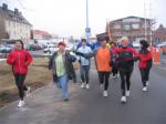 Nachdem in Aschersleben der 1. Stadtwerkelauf am 16.03.2006 gestartet wurde, setzten die Sportler nach &Uuml;bergabe der Gru&szlig;botschaft bei den Stadtwerken Sta&szlig;furt ihren Lauf fort.