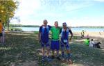 Das Team &Uuml;155 mit Olaf Moch, Lars Sandmann (Gaststarter) und Olaf Berger (v.l.) brauchte eine Gesamtzeit von 4:08:58 Stunden.