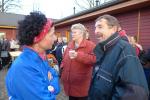 Erfahrungsaustausch  zur Begr&uuml;&szlig;ung.