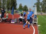 Der Schlagballweitwurf endete f&uuml;r Michelle mit einer Weite von 20,08 Metern.
