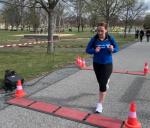 Respekt - Platz eins in der Altersklasse W40 f&uuml;r Janine Wuwer!

