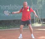 Reiner Christoph siegte sowohl im Einzel als auch im Doppel mit seinem Partner Achim Engel. Archivfoto: T. Schönberg, Volksstimme Reiner Christoph siegte sowohl im Einzel als auch im Doppel mit seinem Partner Achim Engel. Archivfoto: T. Schönberg, Volksstimme