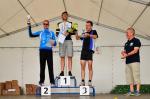 Nachdem Torsten Blauwitz als erster Gaensefurther Landesliga-Starter das Ziel erreichte konnte er sich über Platz zwei in Altersklasse TM35 freuen. (WR) Nachdem Torsten Blauwitz als erster Gaensefurther Landesliga-Starter das Ziel erreichte konnte er sich über Platz zwei in Altersklasse TM35 freuen. (WR)