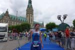F&uuml;r Sabine B&ouml;rner von der Gaensefurther Sportbewegung war „The World`s Biggest Tri“ eine Premiere. Mit dem 22. Platz von 129 Starterinnen in ihrer Altersklasse war sie sehr zufrieden.