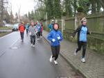 Die Laufstrecke f&uuml;hrte zum Angew&ouml;hnen erst einmal gem&auml;chlich durch den Ort.