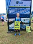 Silke Lud&szlig;uweit schaffte ihren 3. SwimRun.