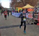 Lenny Dannehl (Startnummer 422) k&auml;mpfte sich &uuml;ber sechs Kilometer durch das Selketal