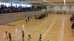 Die Zuschauerkulisse in der Halle sorgte f&uuml;r gute Stimmung bei den Wettk&auml;mpfen. 
