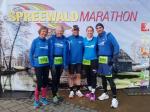 Die f&uuml;nf Bode-Runners der Gaensefurther Sportbewegung gingen &uuml;ber drei Tage beim 22. Spreewaldmarathon an diverse Startlinien. Sogar der Wechsel zwischen Lauf und Fahrrad war m&ouml;glich.