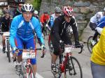 Start Bike Challenge mit J&uuml;rgen Eisfeld von der Gaensefurther Sportbewegung (Startnummer 2307)