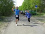 Triathlet Thomas Vetter nutzte den Lauf zur Vorbereitung der Wettk&auml;mpfe in seiner Sportart.