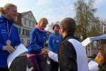 Kirsten Geist ist nicht zu bremsen und belegte &uuml;ber die zehn Kilometer in ihrer Altersklasse den ersten Platz. 