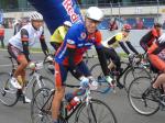 J&uuml;rgen beim Start in Oschersleben beim 24h Radrennen.