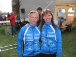 Die zwei gl&uuml;cklichen Siegerinnen (v.l.) Annegret Wille und Annett Lampe.