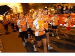 Claudia Meier ist bei ihrem Deb&uuml;t an der Spitze der Gaensefurther Laufgruppe nicht zu bremsen. Foto: 1