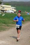 Jens-Uwe B&ouml;rner nahm zum Warmlaufen die Marathondistanz beim Kyffh&auml;user Berglauf, w&auml;hrend Ehefrau Sabine die 15 Kilometer Strecke bevorzugte. 