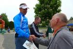 Triathlet Detlef Sch&auml;fer bestritt seit langer Zeit mal wieder einen Wettkampf mit den Bode-Runners und sicherte sich den Sieg in Altersklasse m50.