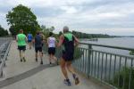 Die L&auml;ufer konnten ganz in Ruhe die Natur genie&szlig;en, sa&szlig; ihnen doch diesmal keine Zeitmessung im Nacken.