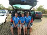 Drei zufriedene Triathleten!

