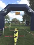 4 km im Kajak waren neben 750 Meter Schwimmen, 20 km im Rad fahren und 5 km im Laufen zur&uuml;ck zu legen.