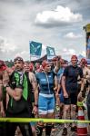 Silke Lud&szlig;uweit (mitte) startete das erste Mal in Rheinsberg und fand Gefallen an der SwimRun Veranstaltung . 