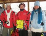 Die Pl&auml;tze bei den weiblichen Erwachsenen (Prof) machten die L&auml;uferinnen der Gaensefurther SB unter sich aus.( v.l. Annegret Wille, Sabine B&ouml;rner und Jana Berger)
