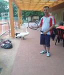 Die schmucke Tennisanlage am Schwanenteich gef&auml;llt nicht nur den Tennisspielern.