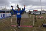 Josef Hindricks ist mit seiner Laufzeit im Ziel zufrieden.