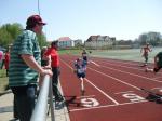 Nico gab alles beim 75m Lauf, leider reichte es mit einer Zeit von 11,07s nur zu Platz vier. 