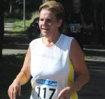 Renate Liedtke hatte viel Spaß beim Bollenlauf. Foto: Archiv N. Wulf, Volksstimme