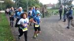 Die Gruppe der Gaensefurther passte sich im Tempo an und absolvierte den Mini-Marathon gemeinsam. 