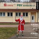 Auf einem extra eingerichteten Link des PSV Bernburg liefen die Fäden zusammen. Alle Nikolausläufer, ob mit oder ohne Kostüm, reichten ihre erlaufene Zeit über eine Sechs-Kilometer-Distanz per Foto ein.