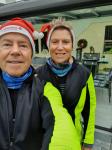 Auch Harald und Christa Fümel beteiligten sich an dem etwas anderen Laufspektakel.