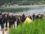 Unter den Startern am Oldenstädter See waren auch die Gaensefurther Triathleten Martin Wille und Steffen Schöler.