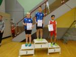 Lars Weidig und Jan Hübner konnten sich über Platz 1 und 2 im Medizinballstoßen freuen.