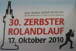 Der Zerbster Rolandlauf ist der letze Wertungslauf des Gaensefurther Läufercups in dieser Saison.