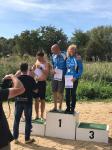 Gro&szlig;e Freude &uuml;ber den Sieg in der Kategorie Mixed-Team. 