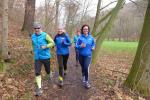 André Geist, Renate Liedtke und Kathleen Auer haben sichtlich Spa&szlig; auf dem Naturlehrpfad durch das Selketal (v.l.)