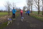 Neben einigen Bode-Runners waren auch die Triathleten Steffen  und Ina Sch&ouml;ler mit ihren tierischen Familienmitgliedern in ihrem Heimatort aktiv.