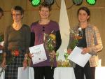 Isa H&ouml;ber (r.) bewies auch in diesem Jahr ihre Klasse und erlief sich Platz zwei in der Altersklasse w45.
