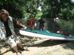 Nach ca. 2 Stunden legten alle vollz&auml;hlig in Gaensefurth an.