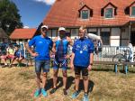 In Wanzleben am Start waren die Gaensefurther Sportler J&uuml;rgen Eisfeld, Marco Hofer und Tom Kr&uuml;ger (v.l.)