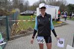 Ina Sch&ouml;ler erlief sich &uuml;ber 25 Kilometer Gesamtplatz eins bei den Frauen.