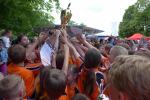 Der Stadt-Pokal-Lauf bleibt ein Kopf-an-Kopf-Rennen zwischen der Goethe-Grundschule und der Grundschule F&ouml;rderstedt, die diesmal gewann.