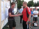 Triathlet Daniel Rago&szlig; wurde Vierter seiner Altersklasse.